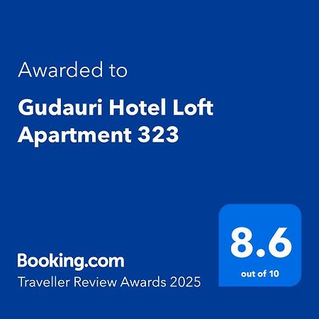 Gudauri Hotel Loft Apartment 323 Esterno foto